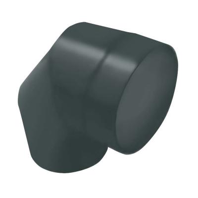 COUDE 90° ACIER NOIR 2MM D:150