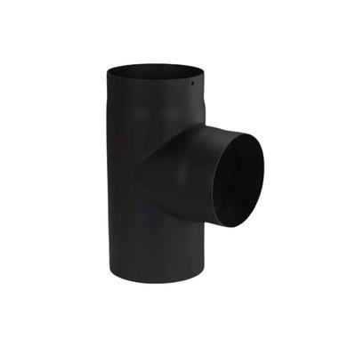 TE 90° ACIER NOIR 2MM D:130