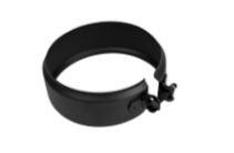 BRIDE DE SECURITE SIMPLE PAROI INOX 316 NOIR D:80