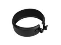 BRIDE DE SECURITE SIMPLE PAROI INOX 316 NOIR D:100