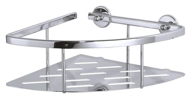 TESA ALUXX SIMPLE PANIER DOUCHE ANGLE +PLAQUE FOND