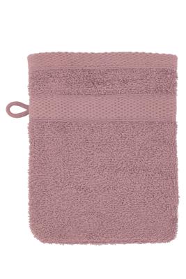 GANT DE TOILETTE 15X21CM MAUVE (2PCS)