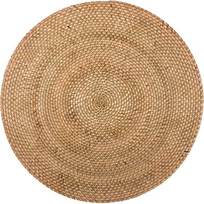 SET DE TABLE RATTAN ROND D.36CM NATUREL