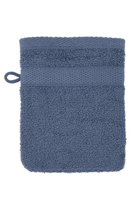 GANT DE TOILETTE 15X21CM BLEU MARINE (2PCS)