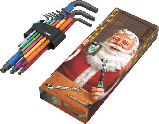 WERA SET CLES HEXAGONALES CHRISTMAS 23
