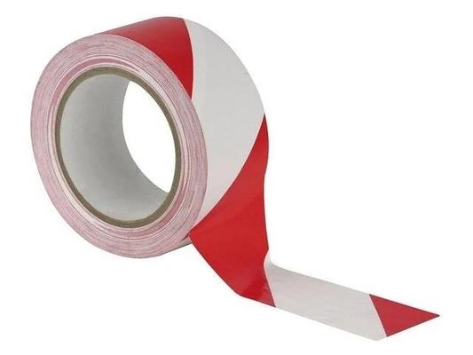 RUBAN CHANTIER ROUGE-BLANC 50MM (200M)