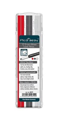 MINES BIG-DRY FOR ALL ROUGE GRAPHITE BLANC (12PC)