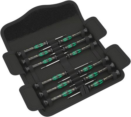 WERA JEU TOURNEVIS ELECTRONICIEN MICRO 12