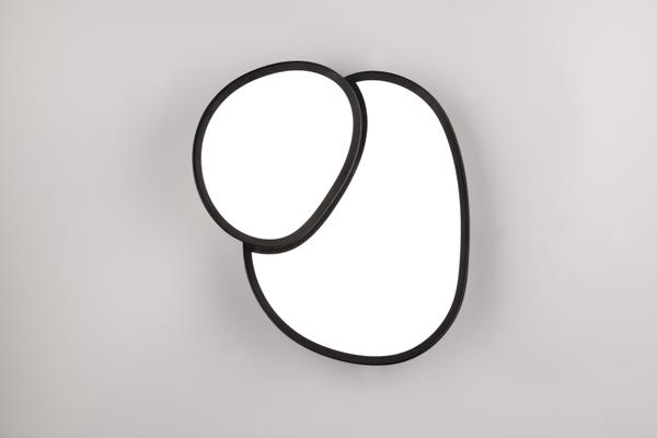 RISE PLAFONNIER SMD 21W 2400LM 2700-6500K NOIR