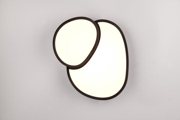 RISE PLAFONNIER SMD 21W 2400LM 2700-6500K NOIR