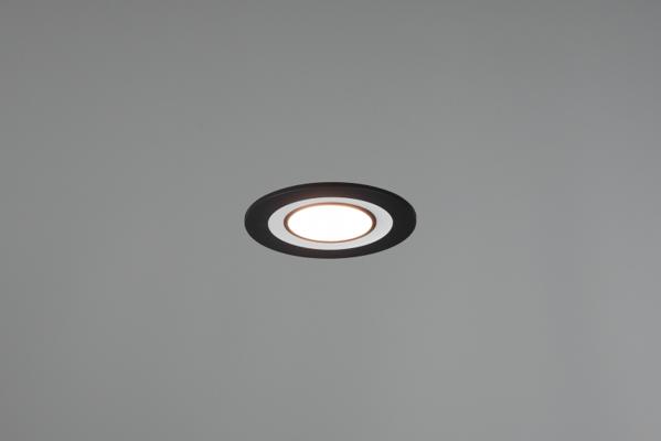 CORE SPOT ENCASTRE SMD 5W 450LM 3000K NOIR