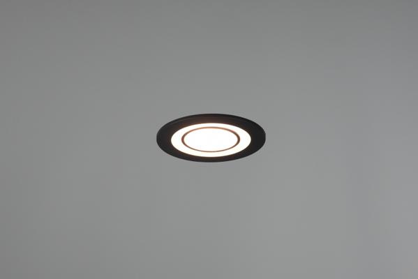 CORE SPOT ENCASTRE SMD 5W 450LM 3000K NOIR