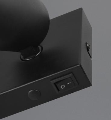 SHARP SPOT 1X GU10 10W NOIR