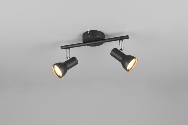CANTAR SPOT 2X GU10 5W NOIR