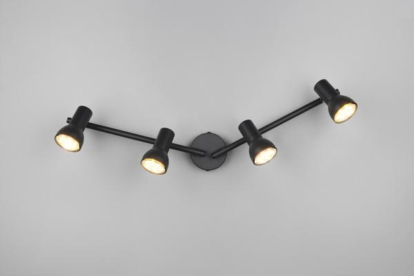 CANTAR SPOT 4X GU10 5W NOIR