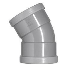COUDE Ø160 30° GRIS BENOR F/F