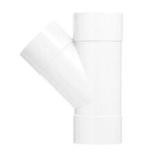 RACCORD TE BLANC Ø32 45° FFF