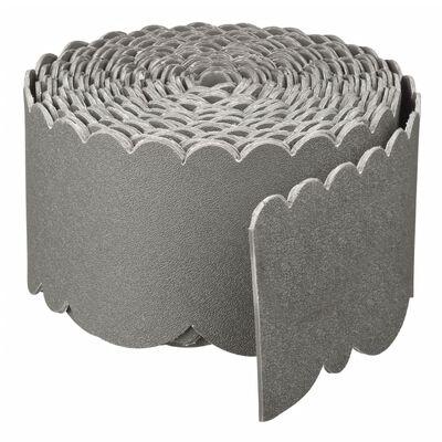 BORDURE DE JARDIN BORDS ONDULES 3 MM GRIS  H13 CM X 12 M