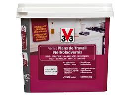 V33 VERNIS PLAN DE TRAVAIL SATIN INCOLORE 0,5L