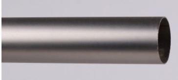 TUBE INITIALE ACIER 25MM CHROME MAT 3M