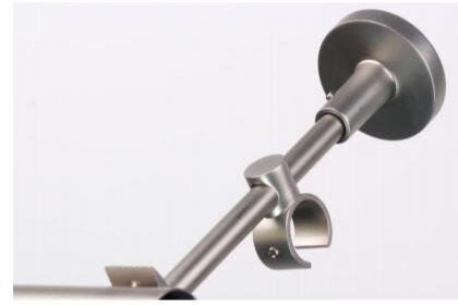 ADAPTATEUR TUBE 20MM CHROME MAT