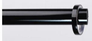 ANNEAU PLAT MASSIF 36MM NOIR (10PC)