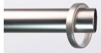 ANNEAU PLAT MASSIF 52MM CHROME MAT (10PC)