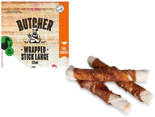DUCK WRAPPED STICK 12CM 140G LARGE