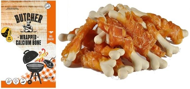 CHICKEN WRAPPED CALCIUM BONE 70G MINI