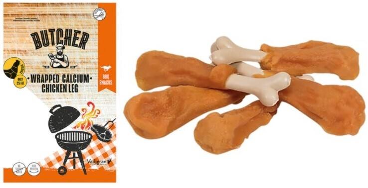 CHICKEN WRAPPED CALCIUM CHICKEN LEG 70G