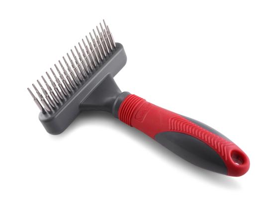 RATEAU DOUBLE RANGEE DENTS RETRACTABLES