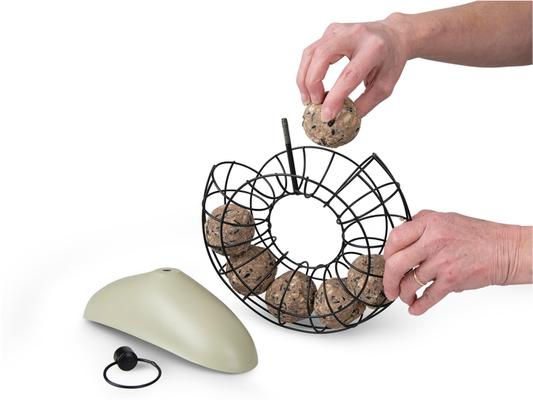 PORTE-BOULE DE GRAISSE CARROUSEL AVEC TOIT 24CM