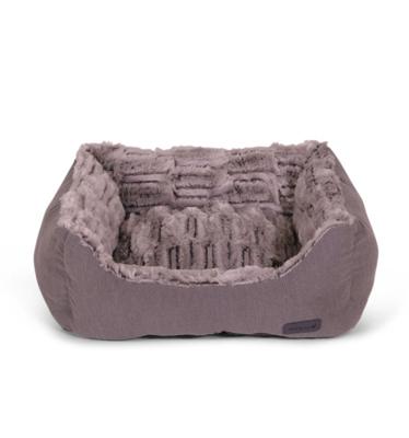 PANIER CARRE LIAH TAUPE 45X40X19CM
