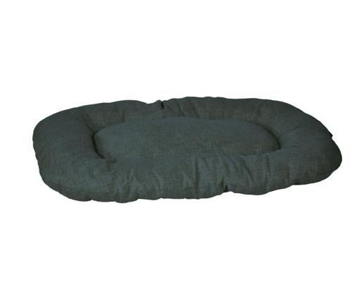 COUSSIN OVALE ADELLE GRIS 70X55CM