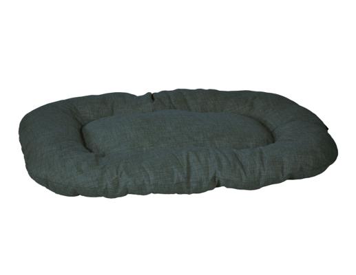 COUSSIN OVALE ADELLE GRIS 80X57CM