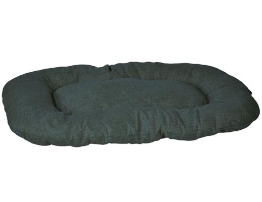 COUSSIN OVALE ADELLE GRIS 100X65CM
