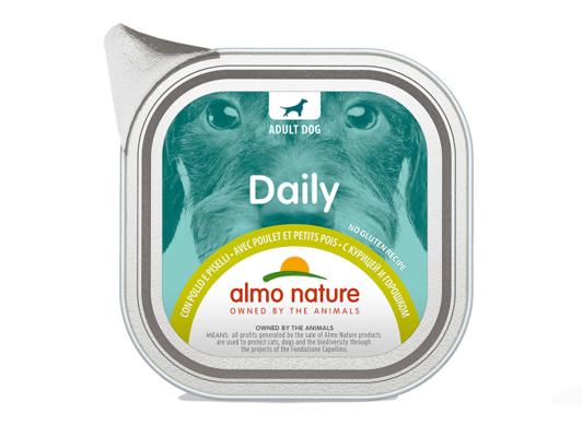 DAILY DOGS 100G POULET ET PETITS POIS