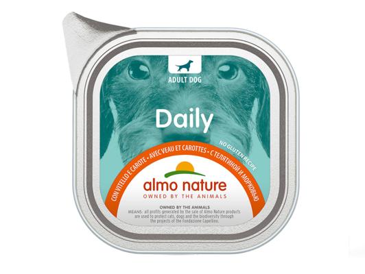 DAILY DOGS 100G VEAU ET CAROTTES