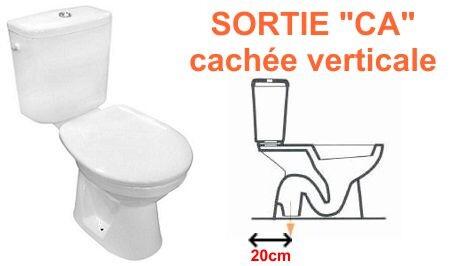 WC PACK HERAT "CA" 20CM GEBERIT