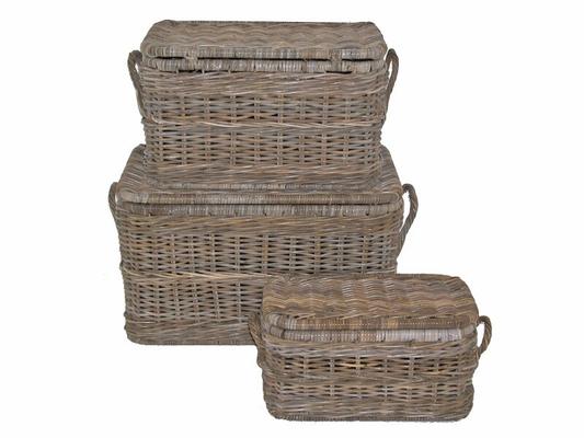 COFFRE ANTIQUE (3PCS)