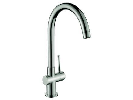 VNM MITIGEUR CUISINE COCOON INOX BROSSE