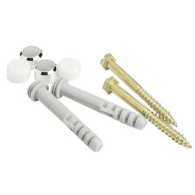 FIXATION WC VIS CHROME CHEVILLES