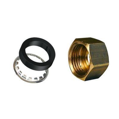 ECROU+COLLET+JOINT 6/4 PVC 40