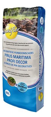 ECORCE DE PIN DECORATIVE 25/35MM 60L