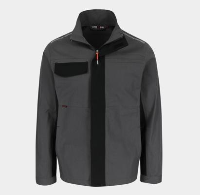 DRAGO VESTE COTON GRIS/NOIR M