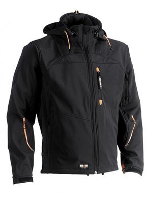 POSEIDON SOFTSHELL VESTE NOIR