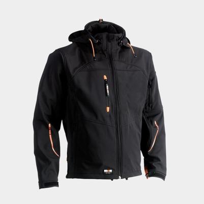 POSEIDON VESTE SOFTSHELL NOIR XXXL