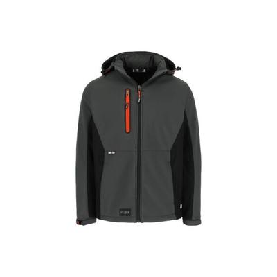 TRYSTAN SOFTSHELL VESTE ANTH/NOIR XXXL