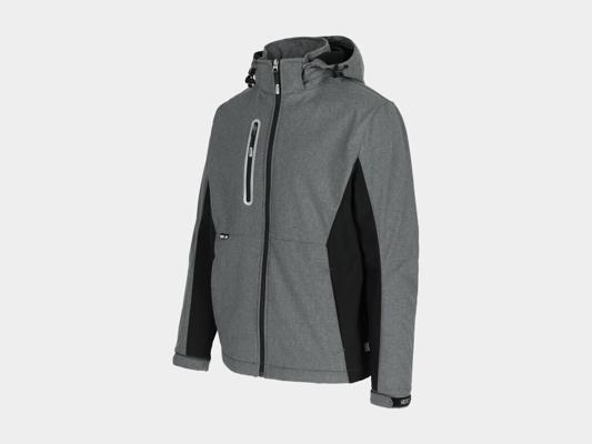 FLEXOR SOFTSHELL GRIS REFLECHISSANT S