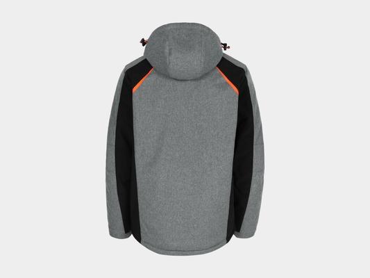 FARIS VESTE GRIS CHINE/NOIR XS